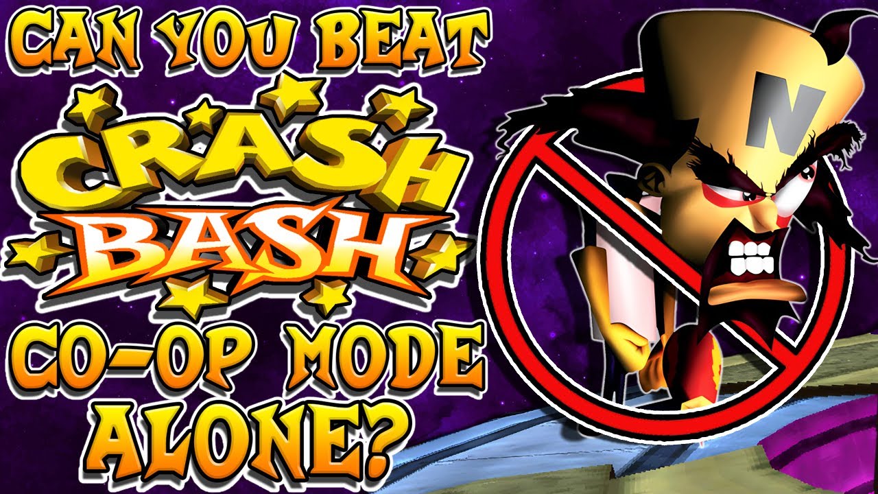 Can You Beat Crash Bash's Co-op Mode Alone?
