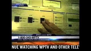 WPTV’s Analog Transmission Closes Down (6/12/09)