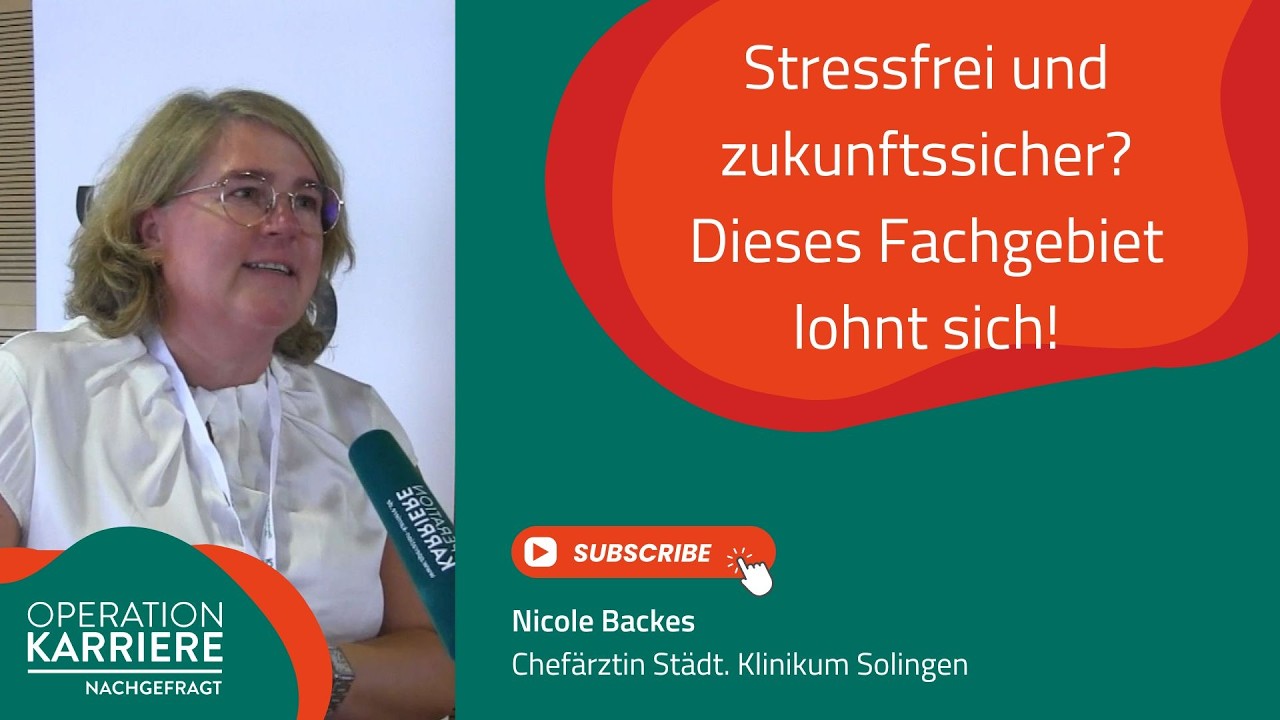 Stressfrei und zukunftssicher? Dieses Fachgebiet lohnt sich!