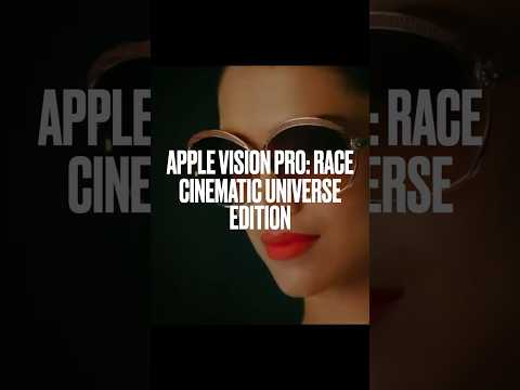 Apple Vision Pro: Race Cinematic Universe Edition 🤯