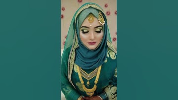 bridal hijab with dress# Muslim bridal  dresses#shortsvideo #youtubeshos #2023shorts  viral# shorts#