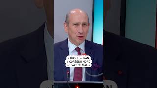 "Russia + Iran + North Korea = Axis of Evil"