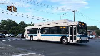 MTA: 2011 New Flyer C40LF 236 on the Q28 RUSH at 26th Av/C. Kennedy St