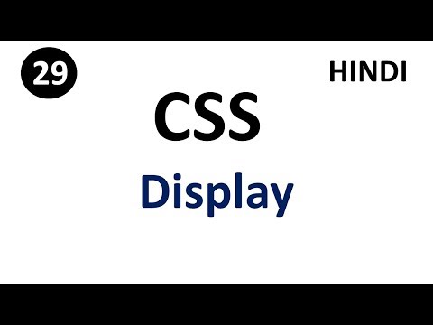 CSS Display property