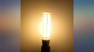 E11 LED Bulbs Dimmable 10W(Equivalent to 100W Halogen Bulbs Replacement)110V Warm review