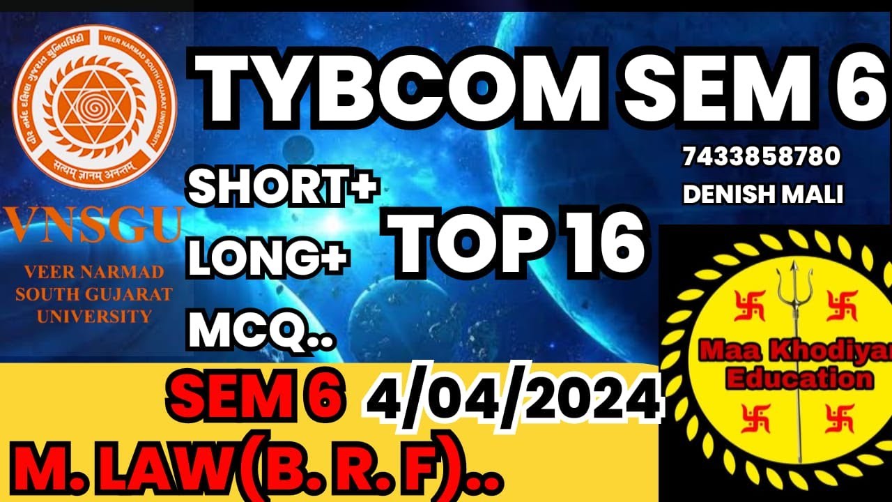 TYBCOM SEM 6 M LAW B R F MOST IMP VNSGU 4 APRIL 2024 7433858780 MAA mac-sku-m6jc40-1x1-0-png-width-1440-height-1440