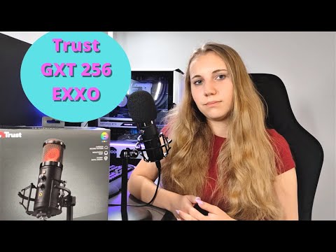 Trust GXT 256 Exxo - Profesjonalny mikrofon z możliwością odsłuchu