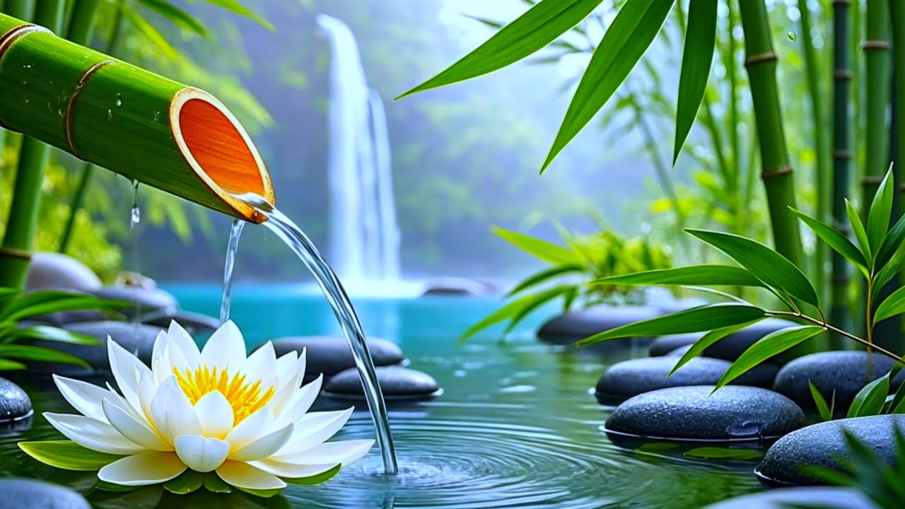 Water Calm Instruments Calming Music for Sleep, Relax, Meditation 🌿 Soothing Water Sounds Calm ...