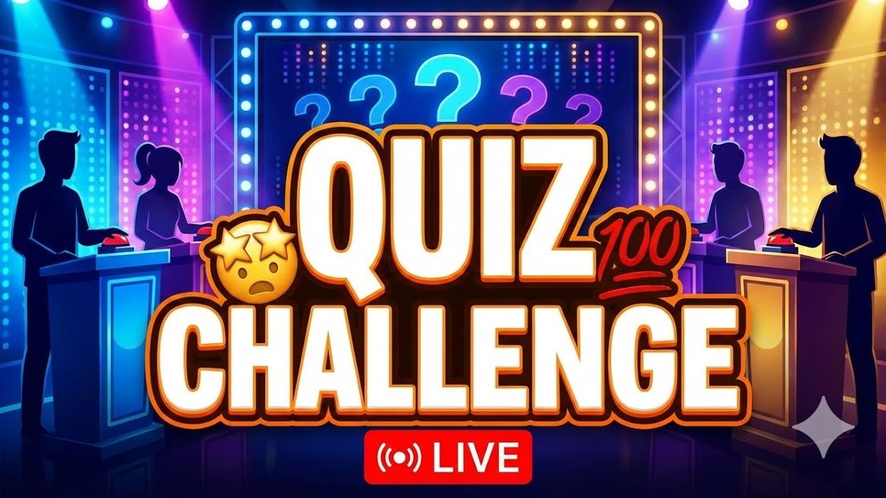 ONLY SUBSCRIBERS ☺️ QUIZ CHALLENGE 💥💯 MIND BLOWING QUESTIONS ⁉️ COMMENT YOUR ANSWER #live