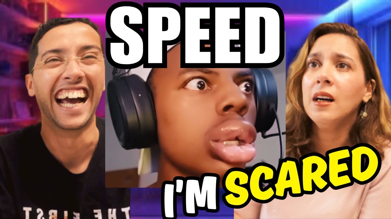 First Time Reaction to IShowSpeed Famous Clips - YouTube