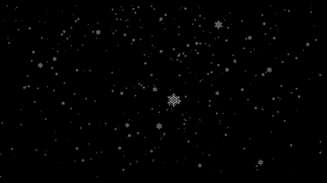 4K Snowfall | Free After Effects Video Overlay for Editing
