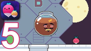 Dadish 2 - Gameplay Walkthrough part 5 - Soleca Station All Levels+ Ending (iOS,Android)