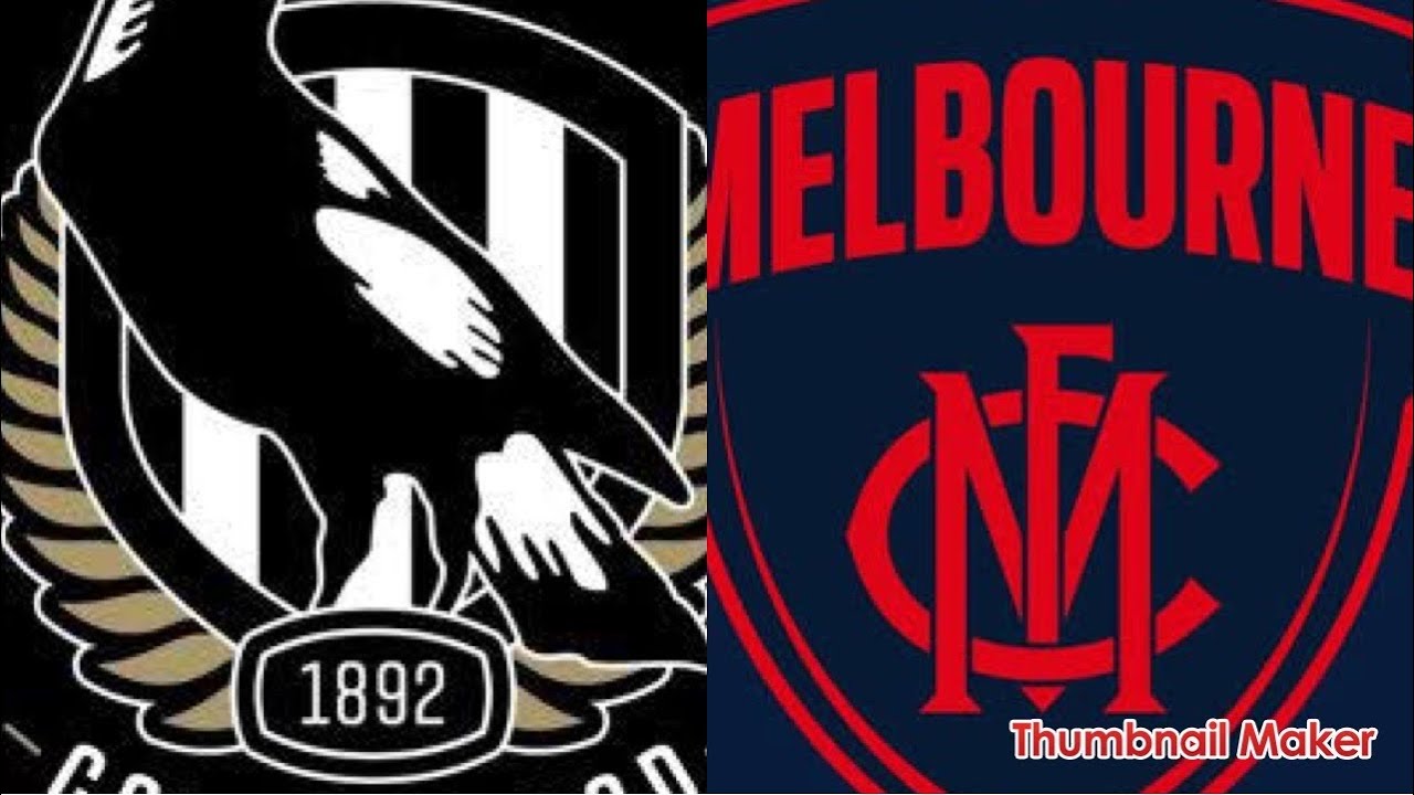 Round 14, 2021; Collingwood Vs Melbourne - AFL Evolution 2 ...