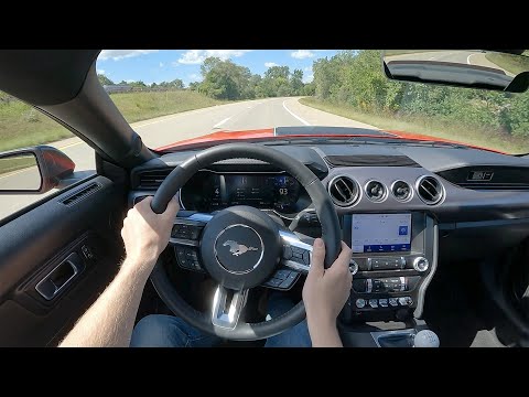 2022 Ford Mustang Mach 1 - POV Test Drive (Binaural Audio)