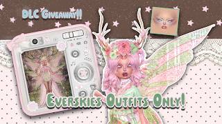 ｡𖦹°‧ ☘️Recreating Everskies Outfit For Every Theme + DLC Giveaway!!🍮✨