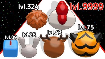 (2025) Slime Run Evolution 3D Level Up Slime Max_Level Gameplay