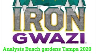 Iron Gwazi Coming To Busch Gardens Tampa In 2020!