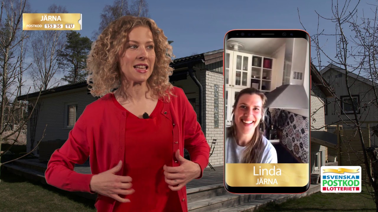Vinnare i Järna får samtal från Sandra - Postkodlotteriet