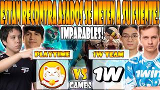 PLAYTIME vs 1W TEAM BO3[GAME 2] SCOFIELD, WITS, DARKMAGO VS V1OLENT, SQUAD1X - 1W IN ESSENCE 1-DOTA