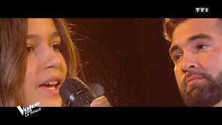 The Voice Kids 2020 - La finale - 12 - Naomi & Kendji Girac - Lucie Dolène ( Histoire éternelle )