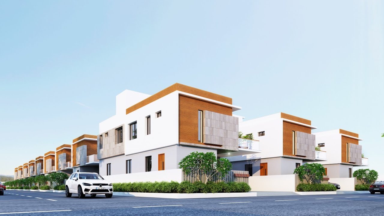 Duplex villa for sale in hanamkonda Gated community 240 sq yards YouTube