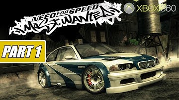 Need for Speed Most Wanted 2005 Walkthrough Part 1 ( Xbox 360 )