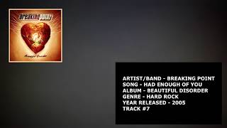 Watch Breaking Point Had Enough Of You video