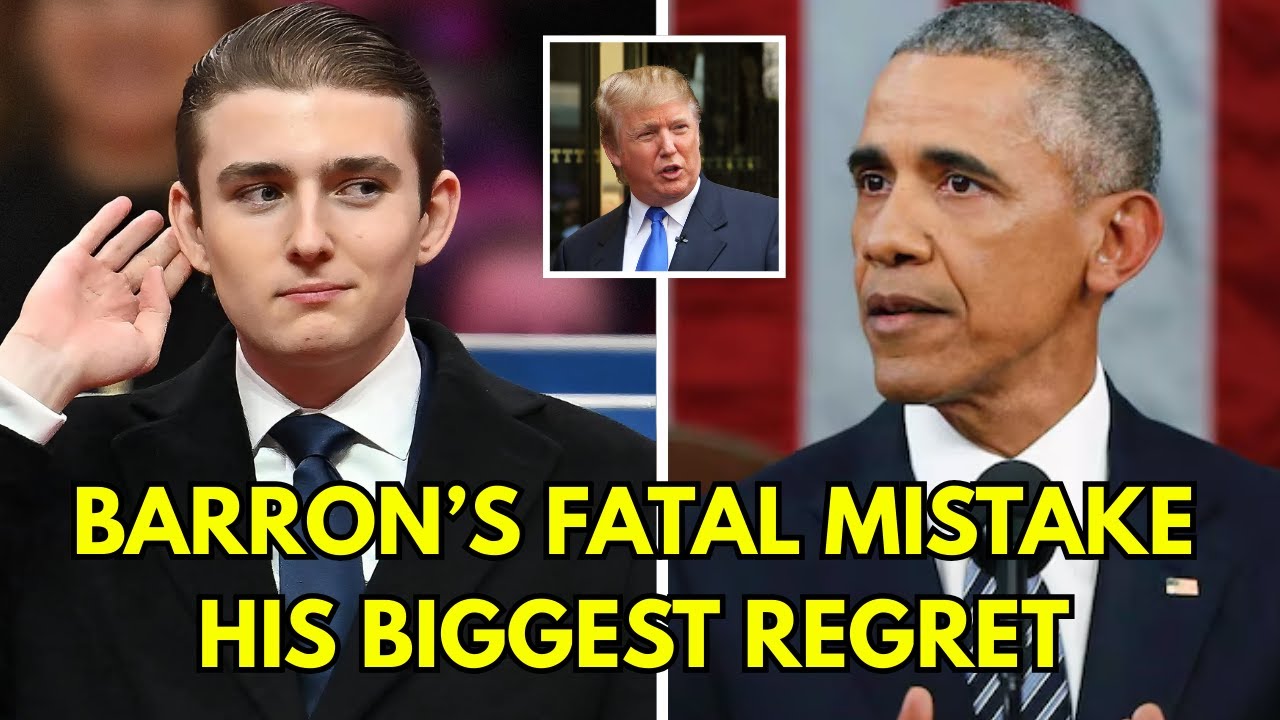 "Are You Ivanka's Kid?" — Obama’s Chilling Response to Barron Trump’s Mockery