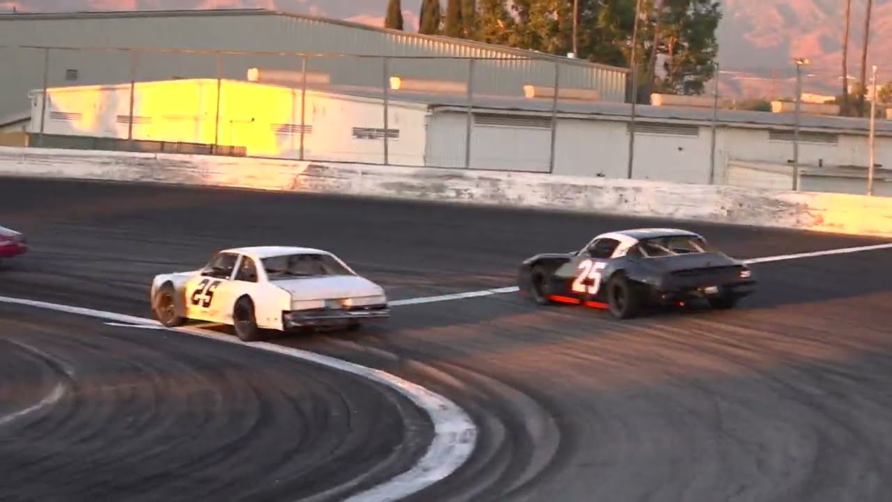 Orange Show Speedway Some Highlights o 1st 25 lap  Street Stock Main Event.     10-12-24