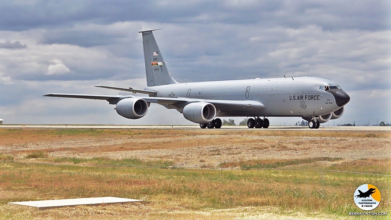 KC135R Stratotanker Beale AFB Air & Space Expo 2018 YouTube