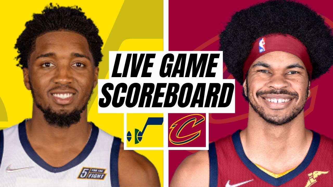 Utah Jazz at Cleveland Cavaliers | NBA Live Scoreboard Play by Play | Jazz at Cavaliers