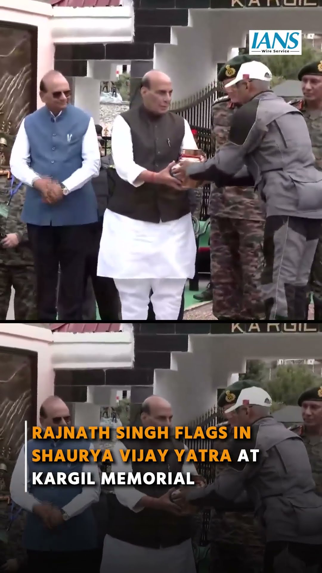 Rajnath Singh concludes Shaurya Vijay Yatra in Dras