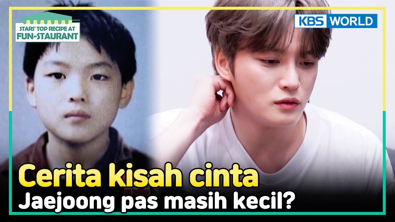 [IND/ENG] Jaejoong bongkar cerita tentang ciuman pertamanya?! | Fun-Staurant | KBS WORLD TV 241014