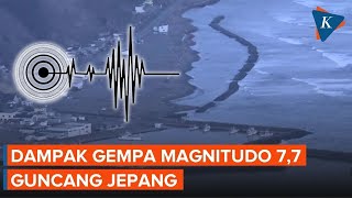 Impact of Japan's 7.7 Magnitude Earthquake: Tsunami Nearly 1 Meter High, Buildings Swayed