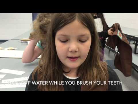 Water Conservation Tips From Brownie Troop-11-08-2015