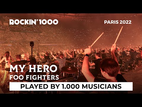 My Hero - Foo Fighters | Rockin'1000, Paris 2022