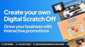 The Ultimate Digital Scratch Off Maker - create your own digital scratch card promotion
