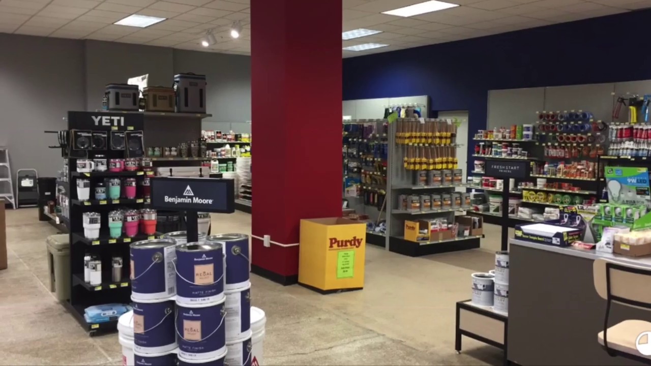 The Color Palette - Benjamin Moore Paint Store - YouTube