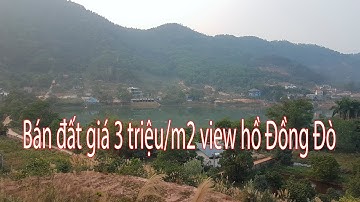 Bán đất giá 3 triệu/m2 VIEW HỒ Đồng Đò 3000m2 và 1000m2 l Bất động sản Sóc Sơn P18
