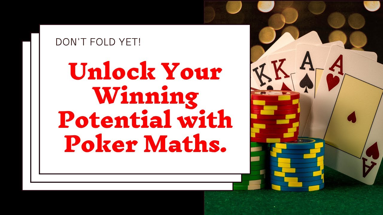 "Unlock Your Winning Potential with Poker Maths | Ace High Radio" 