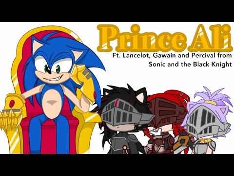 Prince Ali⭐️✨ // Sonic the Hedgehog //  Black Knight AU //  Gacha Club Meme + Art