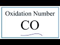 Oxidation Numbers of Carbon and Oxygen