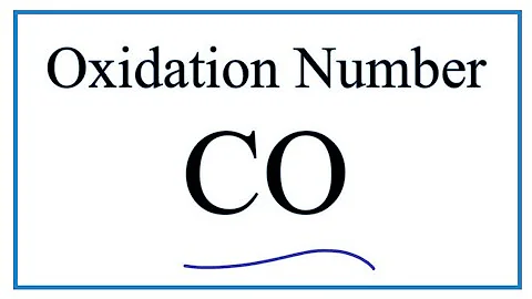 How to find the Oxidation Number for C in CO     (Carbon monoxide)