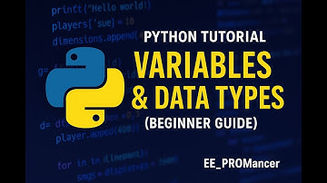 Python Variables & Data Types Explained - Beginner Tutorial