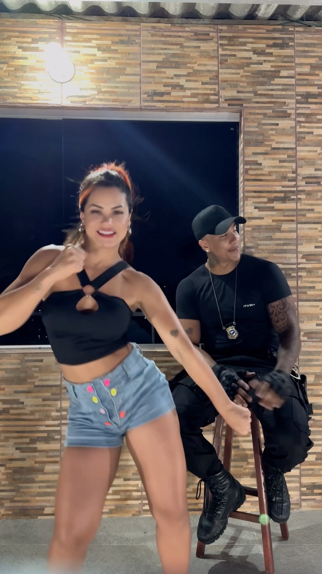 Será que ele gostou? ?? @ApolloSant #entretenimento #danca