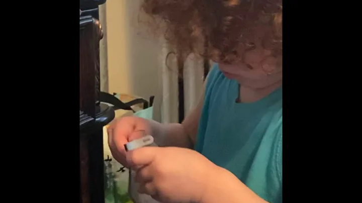 Cody doing what he see mommy doing  asthma