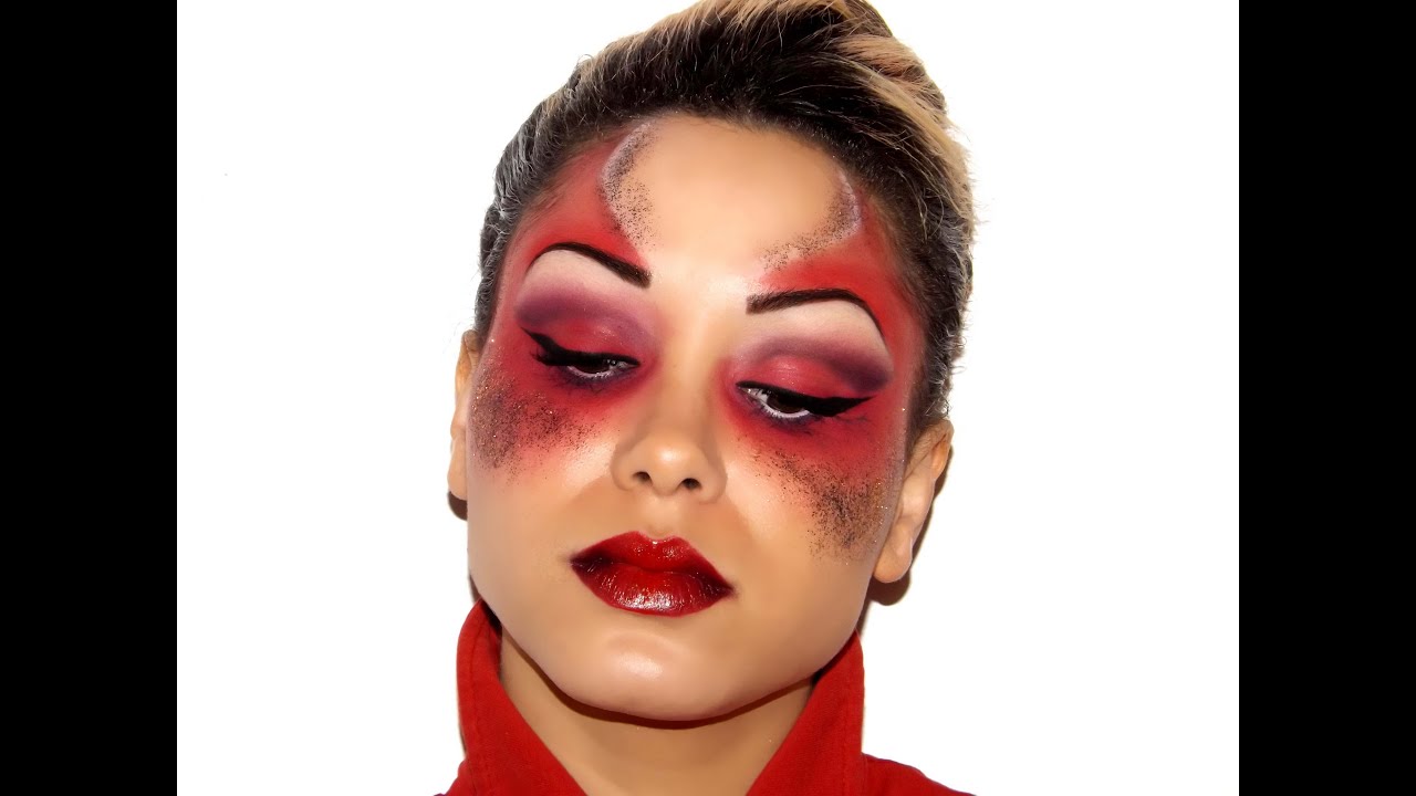 Maquillage Diable Halloween