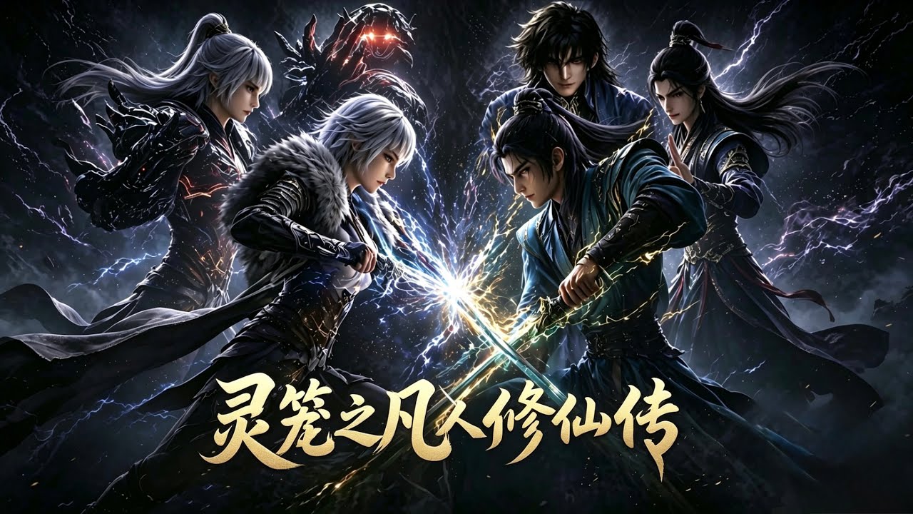 凡人修仙之灵宠》EP04 韩立穿越灵笼世界！时空乱流闯入末日，修仙者VS