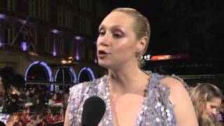 Gwendoline Christie at the Mockingjay: Part 2 London Premiere