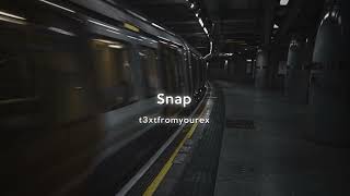 snap (slowed + reverb) 4k Resimi